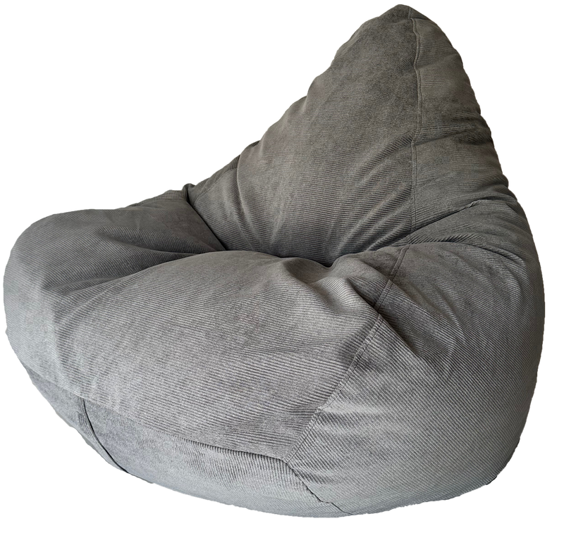 Warwick Fine Corduroy Bean Bag in Grey