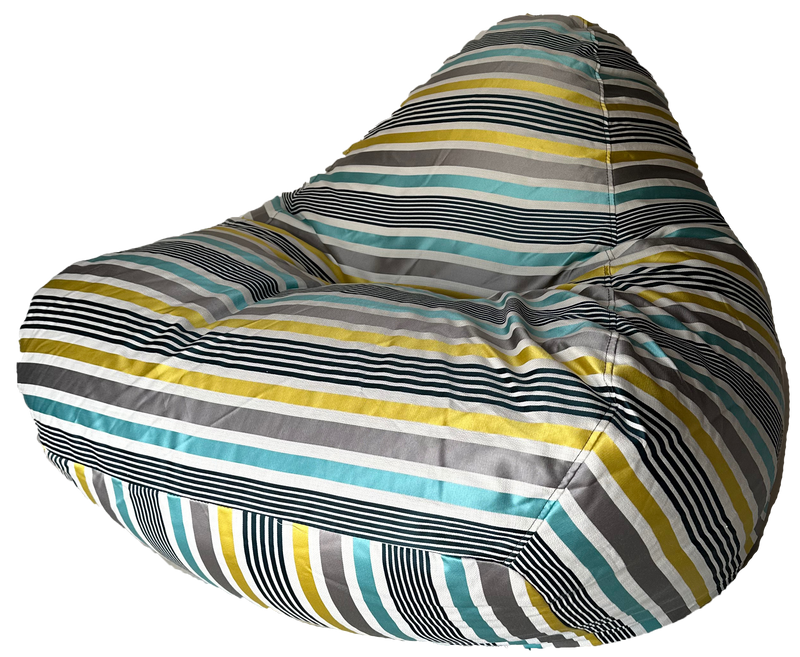 Warwick Sea Breeze Super Soft Bean Bag In Gold and Teal