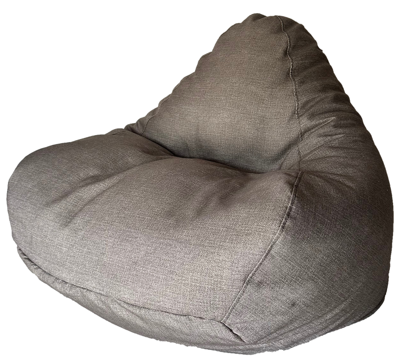 Warwick York Tweed Bean Bag in Beige Tan Brown