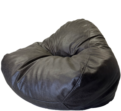 Winston Leather Look Luxury Bean Bag in Assorted Colours